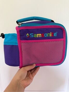 Samsonite Kids Lunch box bag - Purple, Teal, Pink